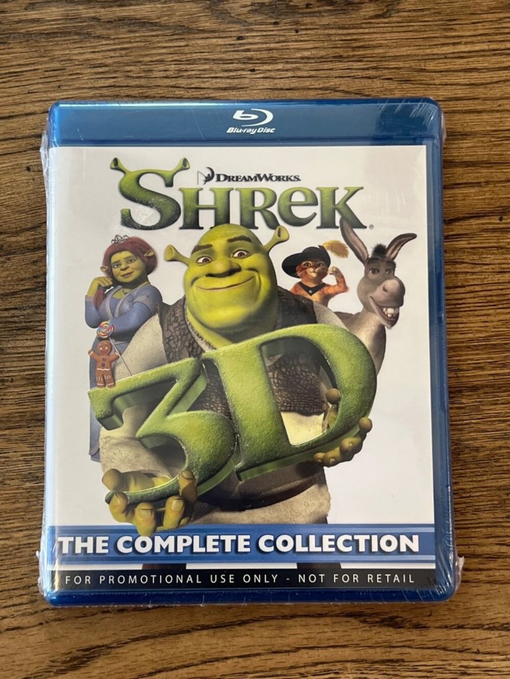 Shrek 3D The Complete Collection Blu-ray 2010 New Sealed